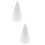 2 Pcs Véu De Longo Com Para Noiva 0,8 M 8