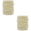 2Pcs Rolo 25M Abs Artificial Corrente 6Mm 6