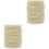 2Pcs Rolo 25M Abs Artificial Corrente 6Mm 3