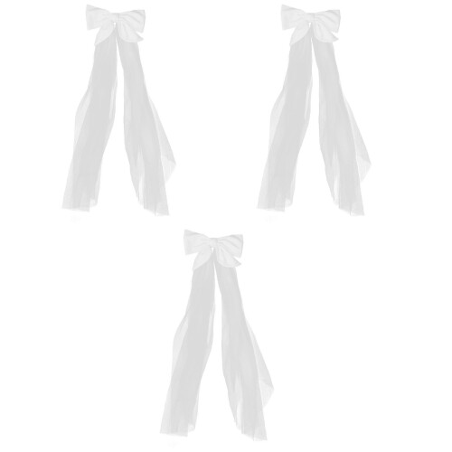 3 Pcs Adereço Para De Noiva Véu Com 2