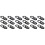 18 Unidades Capa Para Webcam De Laptop Preto 5