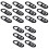 18 Unidades Capa Para Webcam De Laptop Preto 4