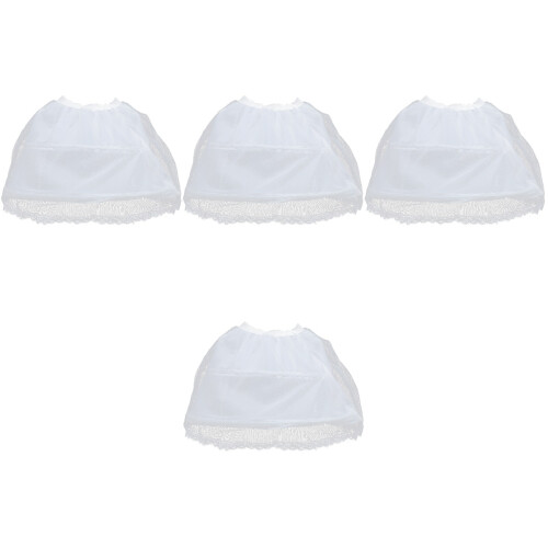 4 Peças Roupa Baixo Curta Tutu Elástica 2