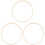 3Pcs Ferramenta De Circular Redonda 29Cm 2