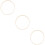 3Pcs Ferramenta De Circular Redonda 29Cm 9