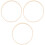 3Pcs Ferramenta De Circular Redonda 29Cm 3