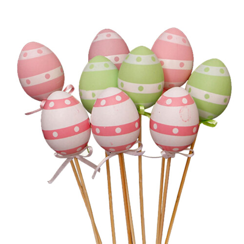 27 Pcs De Páscoa Diy De Plástico Para Colorir Com