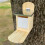 Selections Wooden Wall Mount Squirrel Feeder with Platform 2