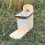 Selections Wooden Wall Mount Squirrel Feeder with Platform 3