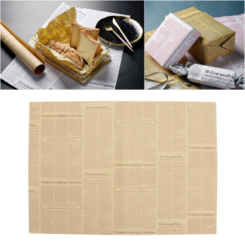 80 Folhas Papel Kraft Vintage Para E Embalagens 2