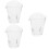3Pcs Jarra De Com Para Espumar E Bebidas 6