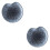 2Pcs Cerâmica 5" Azul 6