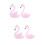 4 Estátuas De Forma De Flamingo , E Casa 7
