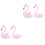 4 Estátuas De Forma De Flamingo , E Casa 3