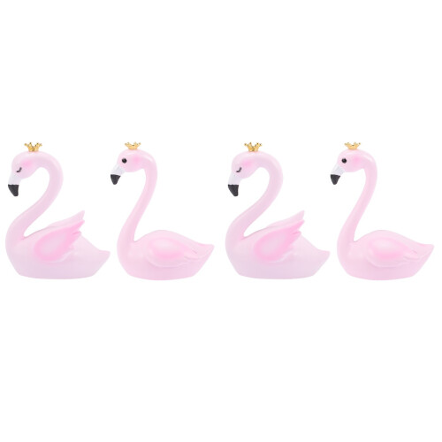 4 Estátuas De Forma De Flamingo , E Casa 1