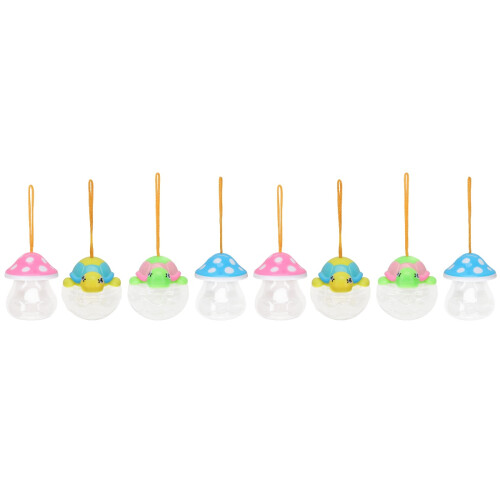 8 Unidades Mini Aquários Fechados Garrafas Para E 2