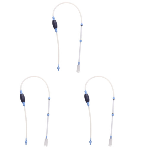 3Pcs Aspirador Manual Para Sifão Cascalho 2
