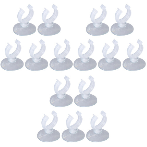 15 Unidades 25Mm Braçadeira Para Clip Transparente 2
