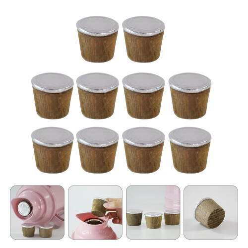 10 Unidades Tampão Isolado Para Garrafa De 1