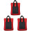 3Pcs Tapete Para Acampamento Dobrável E Almofada 3