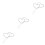 3Pcs Cristal Strass Amor Para Bolo 5