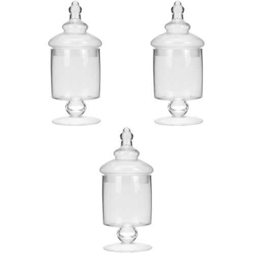 3Pcs Transparente Para Secas, Doces E Guloseimas 2
