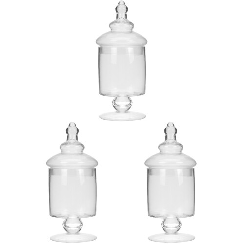 3Pcs Transparente Para Secas, Doces E Guloseimas 1