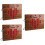 3 Pcs 8-Polegadas Álbum De Fotografias Madeira Para Lembranças 7
