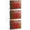 3 Pcs 8-Polegadas Álbum De Fotografias Madeira Para Lembranças 8