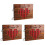 3 Pcs 8-Polegadas Álbum De Fotografias Madeira Para Lembranças 2