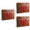 3 Pcs 8-Polegadas Álbum De Fotografias Madeira Para Lembranças 6