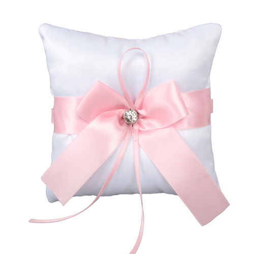2 Unidades Para Quadrado Com Flor C Rosa 14X14Cm