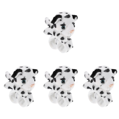 4 Unidades Pulseiras De Com Animais Da Selva Para 1