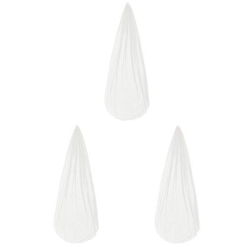 3 Unidades Véu De Tule 3M O Com Lateral 1