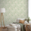 Arthouse Sage Acorn Trail Wallpaper Floral Feature Wall 5