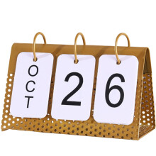 Calendário De Metal 2023 Para Escritório E Decoração