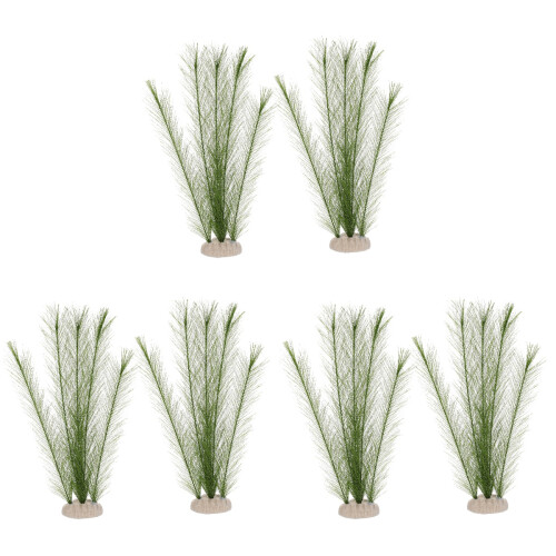 6 Unidades Planta Artificial De Plástico Decorativa 2