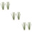 6 Unidades Planta Artificial De Plástico Decorativa 10