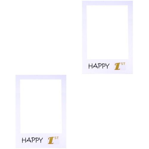 2 Pcs Happy 1St Para Foto, Acessórios Para 2