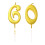 6 Unidades Velas Aniversário Número 6+0 Para 1