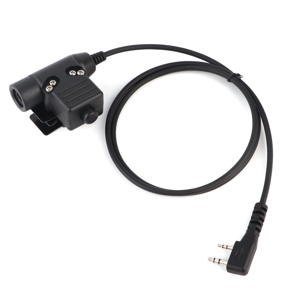 U94 Ptt Audio Adapter For Uvâ5R Tkâ3107 Walkie Talkie 1.5M Flexible Cable 4961359780035