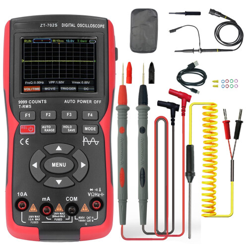 Einkanal-Oszilloskop, Digitalmultimeter, 9999