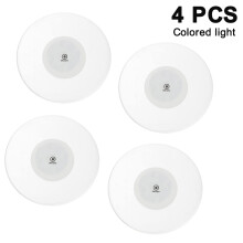 Decorações de mesa mágicas, porta-copos com LED, design selado à prova d'água e antiderrapante, presente ideal para karaokês, bares e clubes,