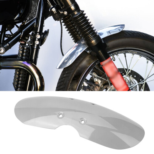 Triumph T100 Mudguard Front Cover  Motorcycle Silver Durable Material 2