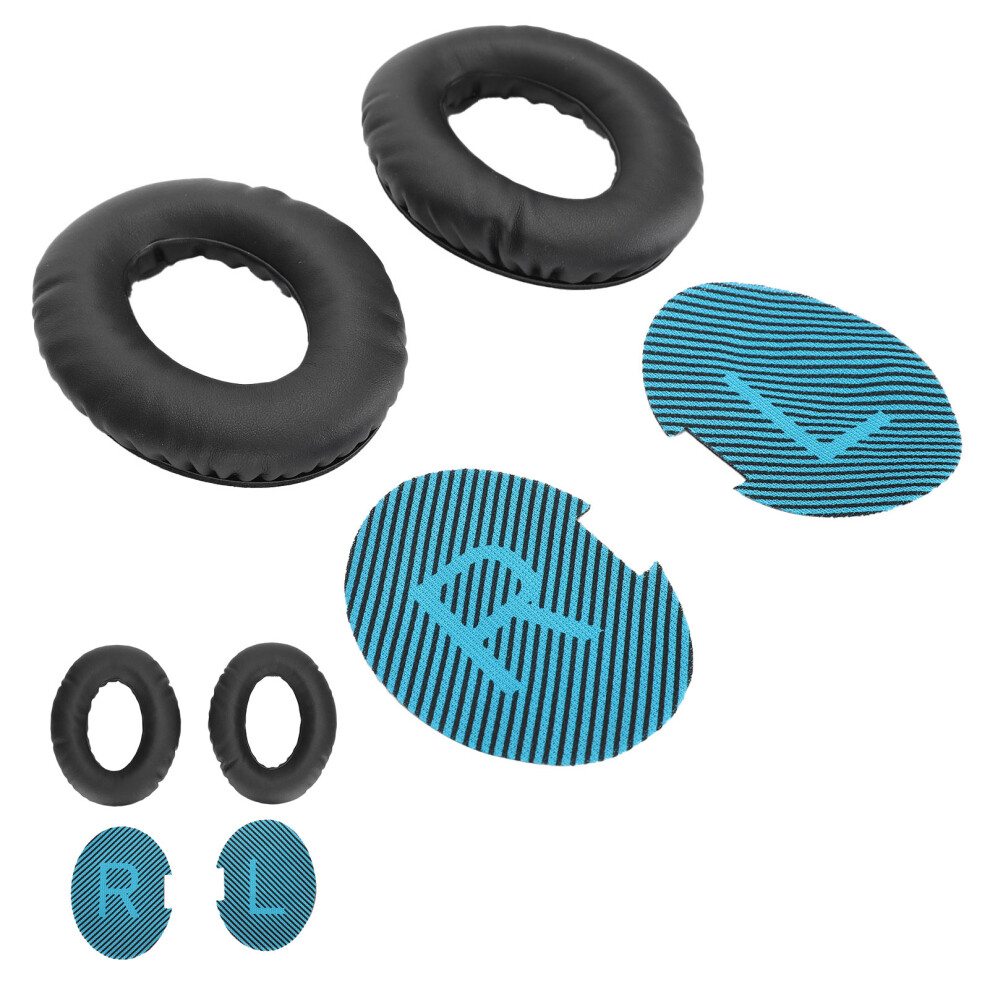 Replacement Earpad Kit For Qc2 Qc15 Ae2 Ae2i Qc25 Oe Ae2w Black 4921359785508