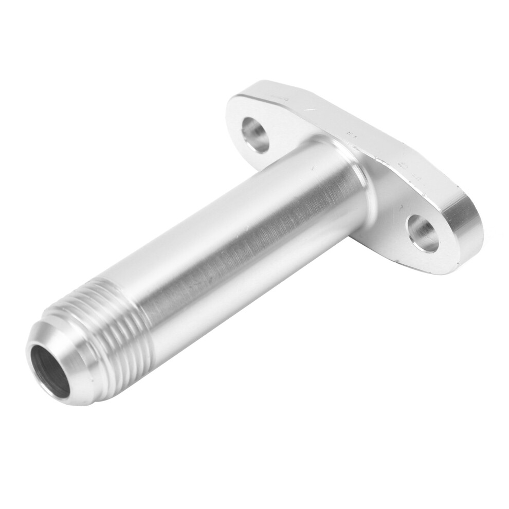 Aluminum Turbo Drain Fitting Adapter For T3, T4, T66, 60.98Mm 9341359786254