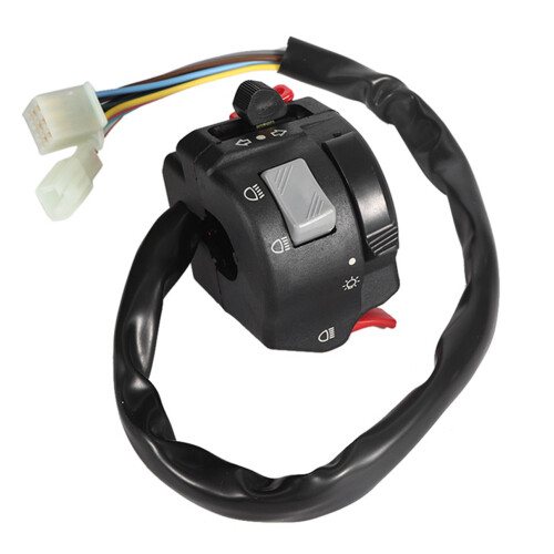 Motorcycle Handlebar Switch Assembly for Headlight & Turn Signal & Horn 1