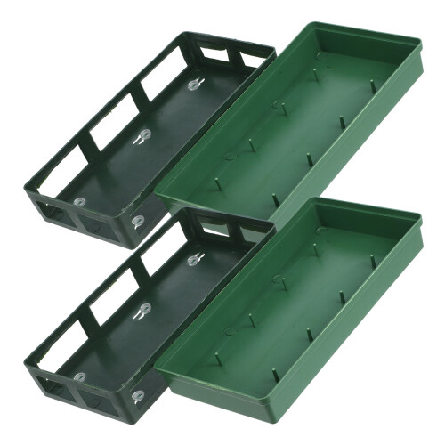 2 Sets Flower Mud Fixer Frame For Wedding Party Floral Arrangements