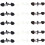 45Stk Overcoat Buckle PU Leder Robuste Mantel Clips 10