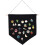 5 Pin Display Pennant Emaille Badge Zwart M 1